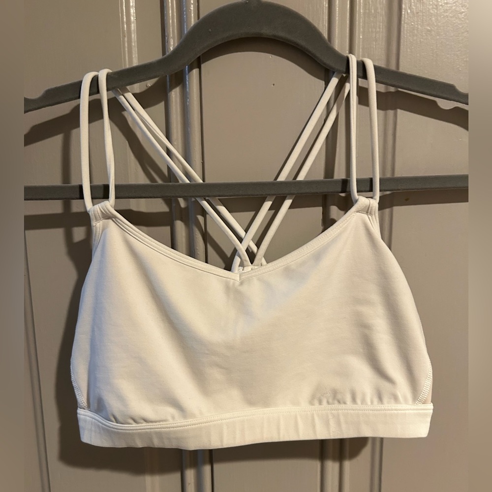 Lululemon Sports bra white 10